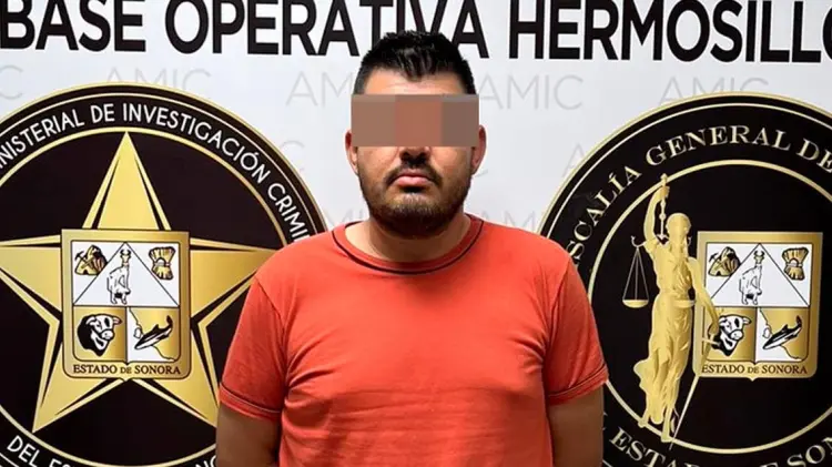 La madre de la víctima denunció a Adán Román. (Foto: FGE de Sonora)