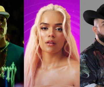 Peso Pluma, Karol G y Carin León triunfan en Latin AMAS; lista de ganadores