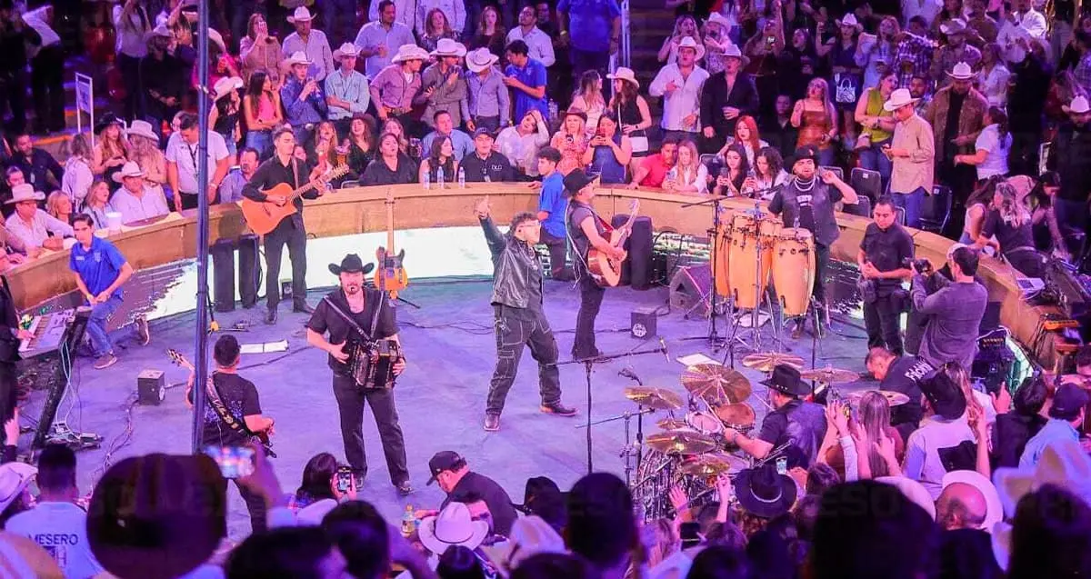 Grupo Frontera hace vibrar el Palenque de la ExpoGan Sonora 2024