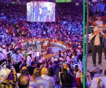 Palomazo Norteño hizo vibrar al Palenque de la Expogan