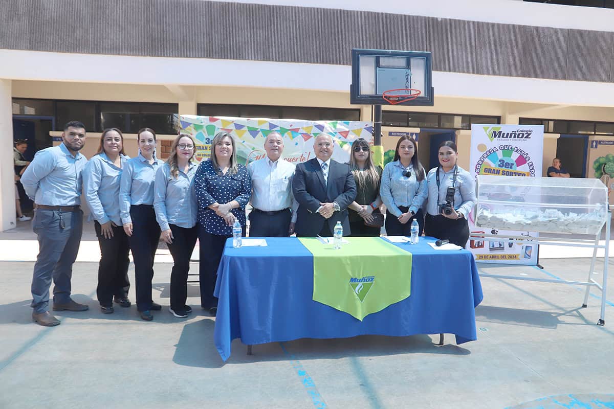 Colegio Muñoz celebra su tercer sorteo anual
