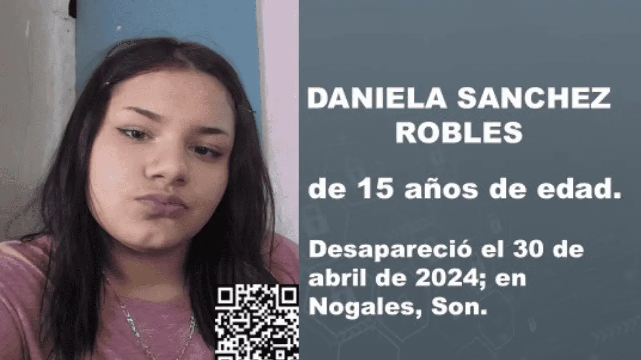 Activan Alerta Amber para localizar a Daniela Sánchez Robles en Nogales