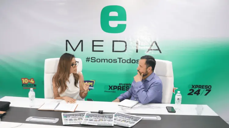 Diana Karina Barreras en entrevista exclusiva para e Media. (Foto: Ramón Munguía / EXPRESO)