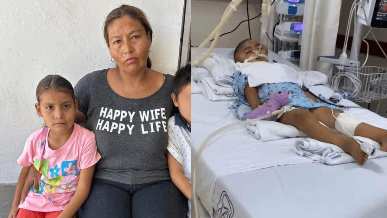 Niña atropellada en Navojoa necesita ayuda con gastos médicos