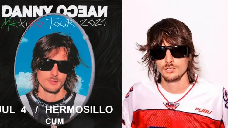 Danny Ocean ofrecerá una noche de ‘Dembow’ en Hermosillo