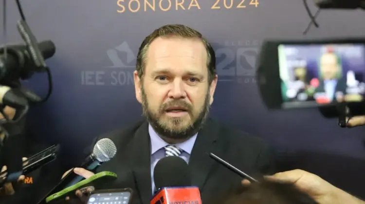 Nery Ruiz Arvizu, consejero presidente del IEEyPC. (Foto: Ramón Munguía/EXPRESO)