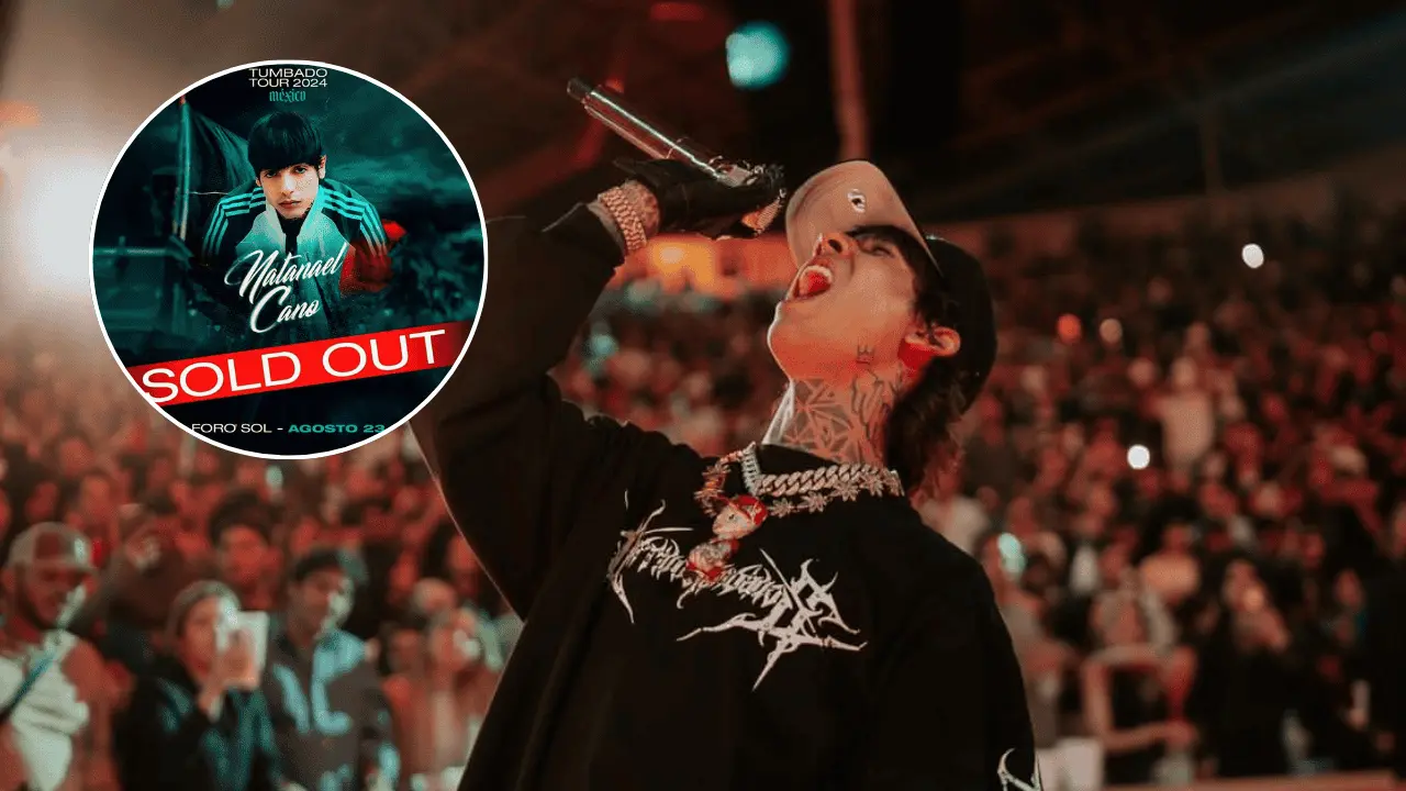 Natanael Cano agota entradas para el Foro Sol en su Tumbado Tour