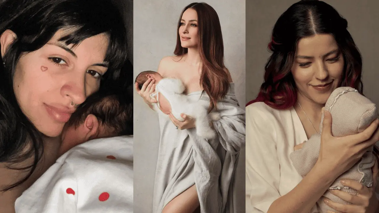Famosas que celebran su primer Día de las Madres