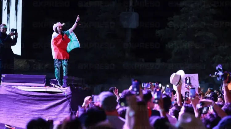 Steve Aoki se presentó en la ExpoGan Sonora 2024 este jueves 9 de mayo (Foto: Lidia Fonseca/EXPRESO)