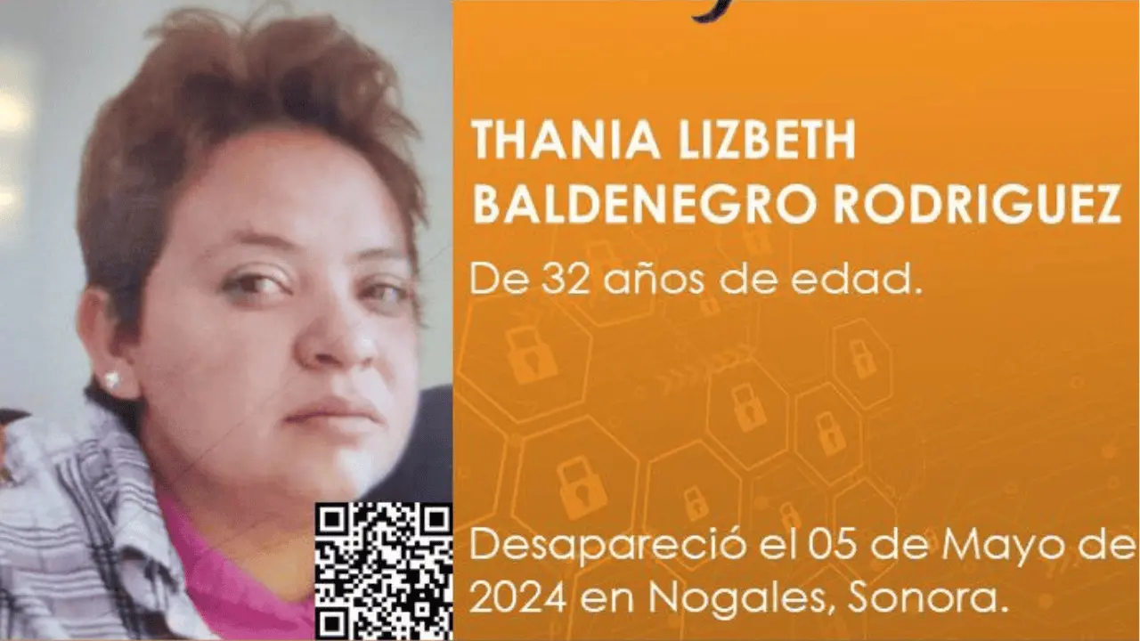 Activan Protocolo Alba para localizar a Thania, desaparecida en Nogales