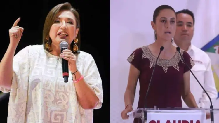 Xóchitl Gálvez acusó que Jorge Máynez inclina el debate hacia Claudia Sheinbaum. (Especial/EXPRESO)