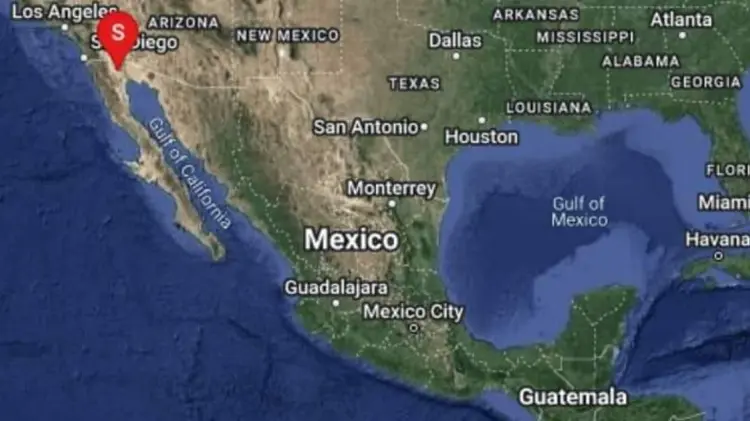 El Sismológico Nacional reportó seis sismos en Baja California este domingo. (@SismologicoMX)