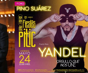 Confirman presentación de Yandel en las Fiestas del Pitic