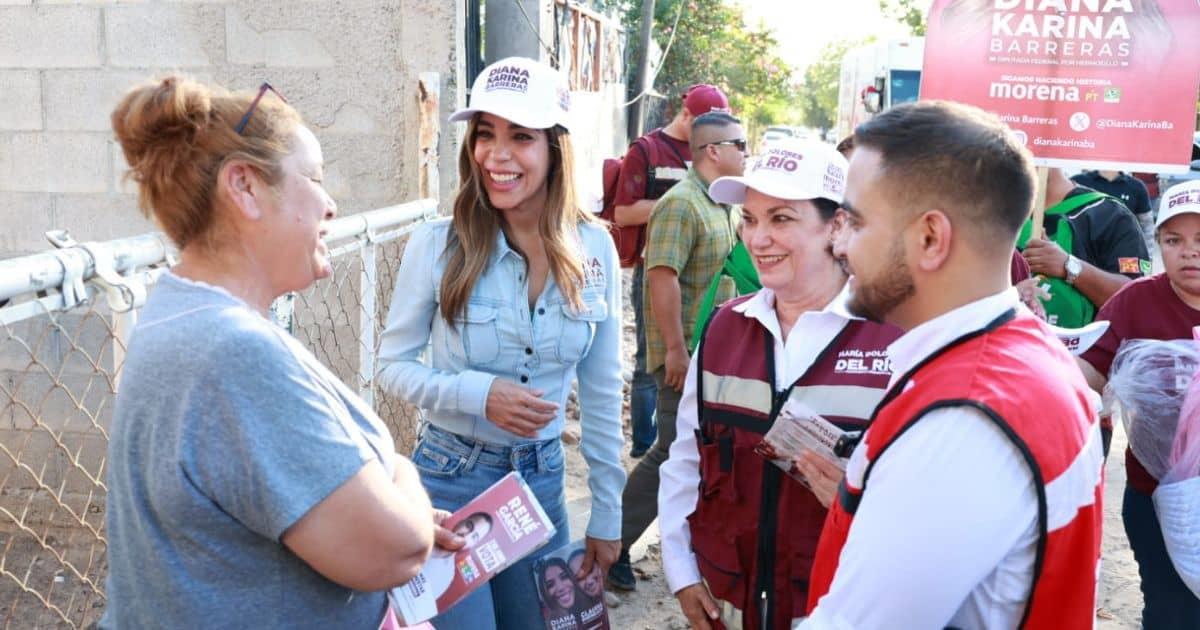 Diana Karina Barreras en apoyo al Sistema Nacional de Cuidados