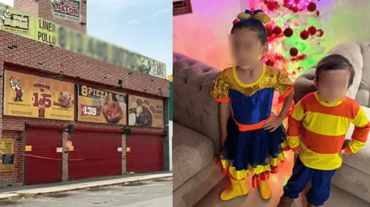 Azul y David, de 5 y 3 años, perdieron la vida el sábado 11 de mayo. (Foto: Cortesía)