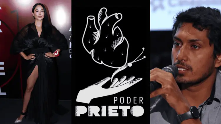 Maya Zapata y Tenoch Huerta fueron portavoces de este colectivo. (Foto: Agencia Reforma)