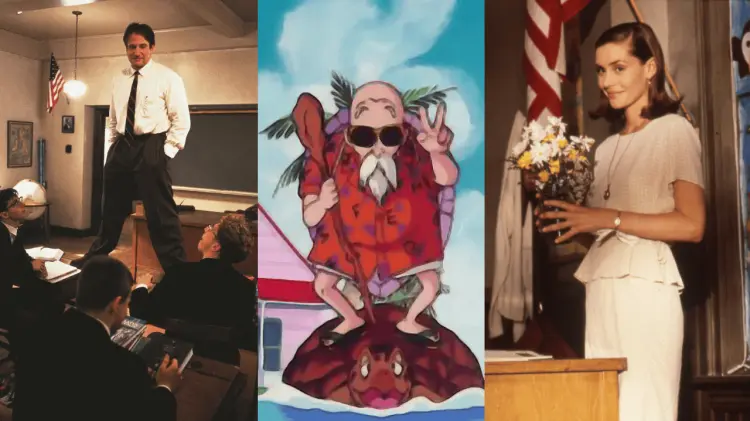 Keating, maestro Roshi y la señorita Miel son personajes que marcaron historia. (Especial / EXPRESO)