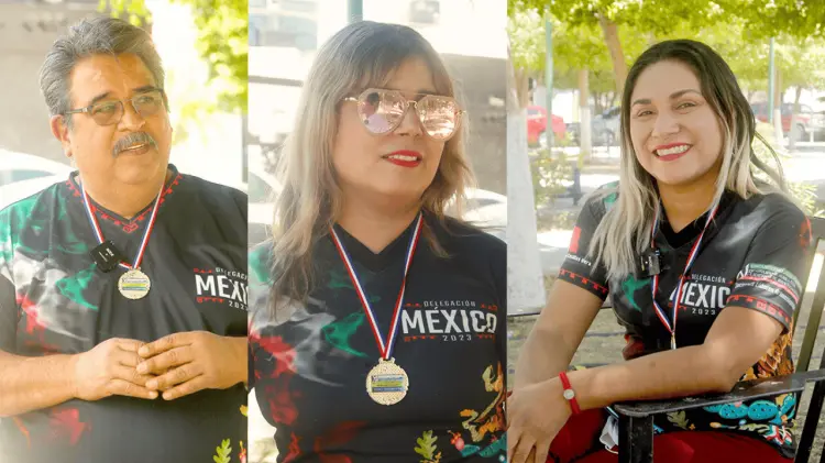 Félix Medina, María Isabel López y María Guadalupe Casillas. (Especial / EXPRESO)