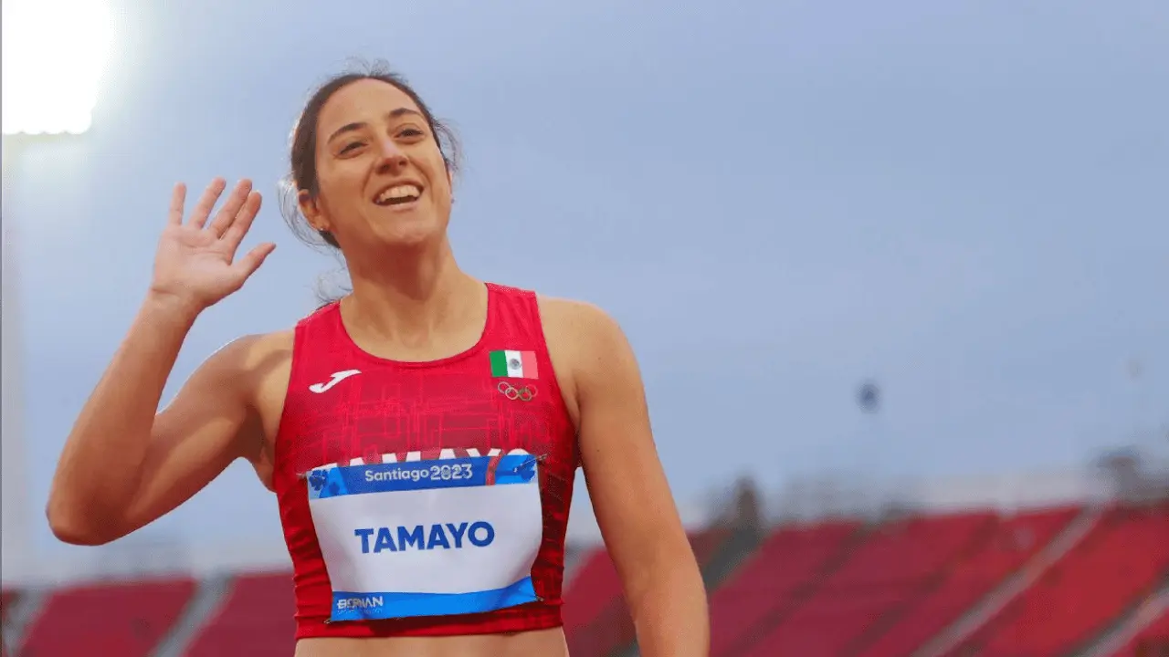 Velocista mexicana Cecilia Tamayo gana medalla de plata en España