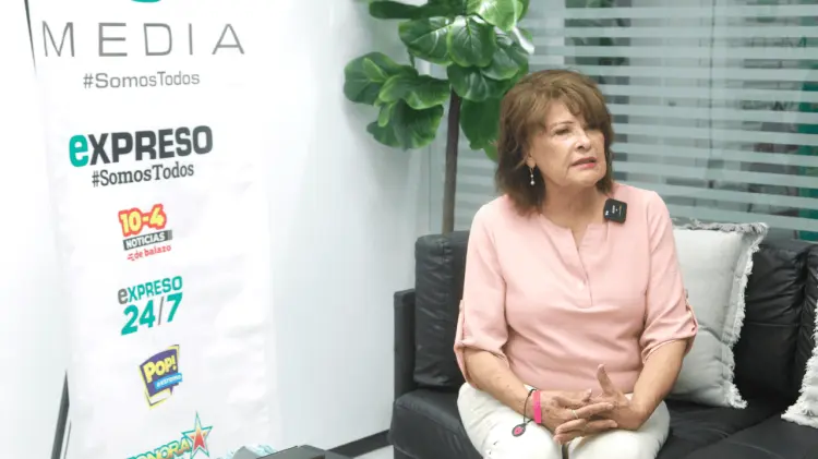 Norma Abril convocó a acudir a la concentración organizada por la asociación. (Foto: Jorge Flores).