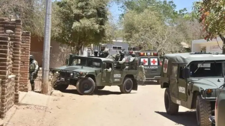 Un convoy con elementos del ejército realizaba un patrullaje por la zona. (Foto: Tomada de redes)
