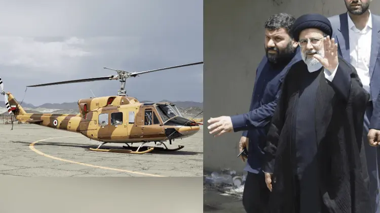 No se brindó detalles de la falla del Bell 212 donde viajaba el presidente de Irán. (Cortesía)