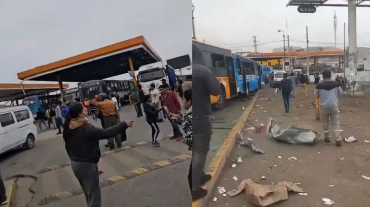 En redes sociales se viralizaron videos tras la fuerte explosión. (Foto: Capturas de video)