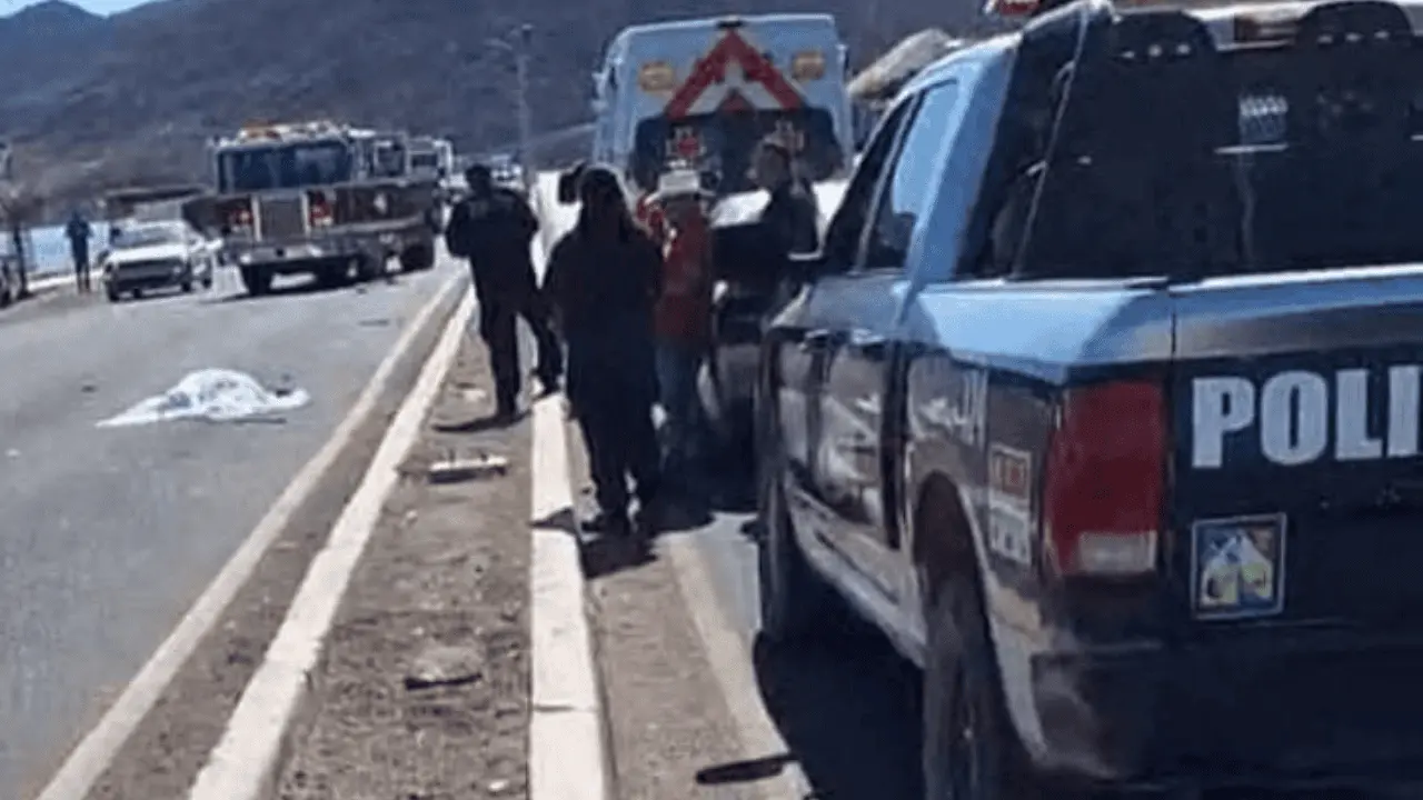 Atropellan a adulto mayor en carretera y pierde la vida