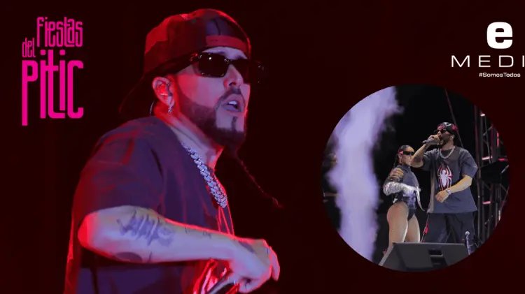 Desde Puerto Rico, Yandel puso el reguetón en las Fiestas del Pitic 2024. (Foto: Cristian Ruiz/EXP)