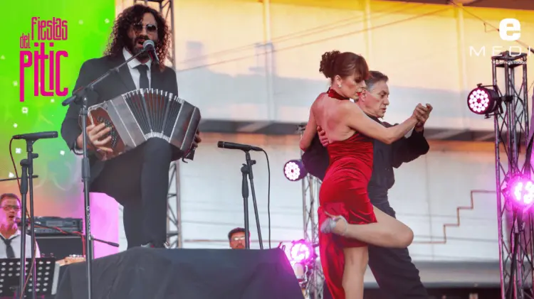 Pablo Ahmad y los Exiliados del Tango se presentaron en las Fiestas del Pitic. (Lidia Fonseca/EXP)