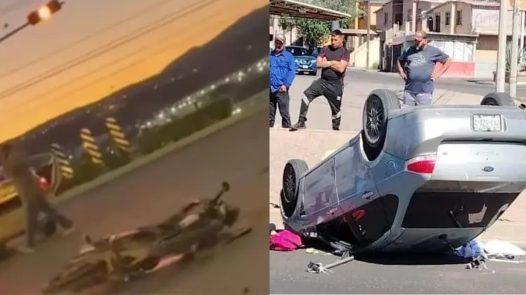 Ambos accidentes se registraron este domingo 26 de mayo. (Foto: Especial/EXPRESO)