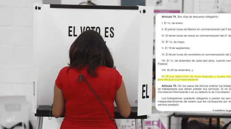 El día de las elecciones es día de descanso obligatorio. (Foto: Agencia Reforma/EXPRESO)