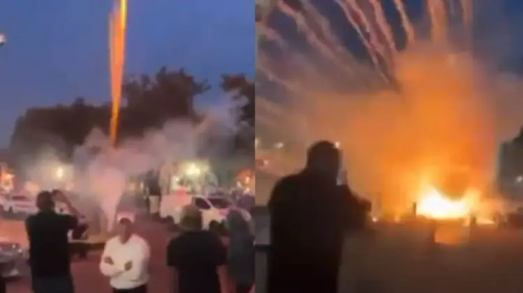 La fuerte explosión alcanzó a tres personas que estaban cerca del vehículo. (Foto: Ilustrativa)