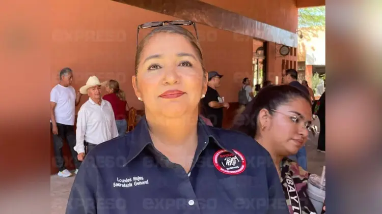 Lourdes Rojas Armenta, secretaria general del Steus. (Foto: Alberto Duarte/EXPRESO)