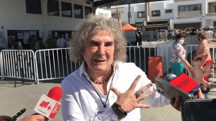 Jorge Pesqueira Leal, presidente de casilla. (Foto: Toma de captura)