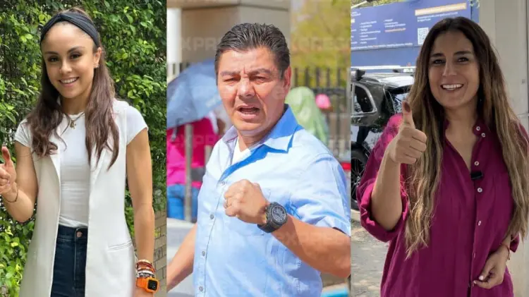 Paola Longoria, Jorge Travieso Arce y Paola Espinosa. (Foto: Especial/EXPRESO)