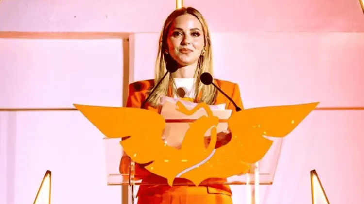 Mariana Rodríguez Cantú, candidata de MC a la Alcaldía de Monterrey. (Foto: Especial / EXPRESO)