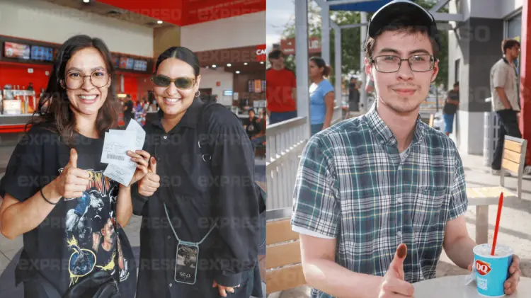 Los ciudadanos tuvieron acceso a las promociones al mostrar su pulgar. (Fotos: Lidis Fonseca/EXPRESO)