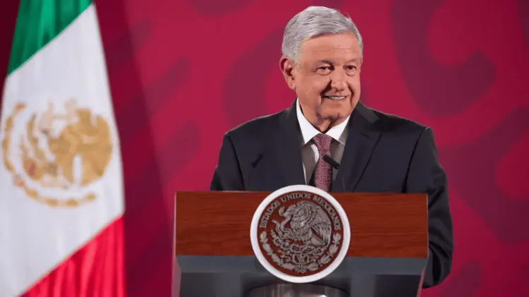 AMLO en conferencia mañanera de este lunes 3 de junio en Palacio Nacional. (Foto: Especial)