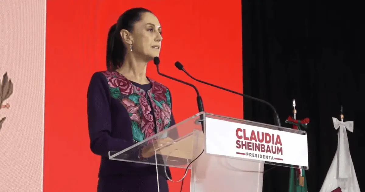 Me convertiré en la primera mujer presidenta de México: Sheinbaum