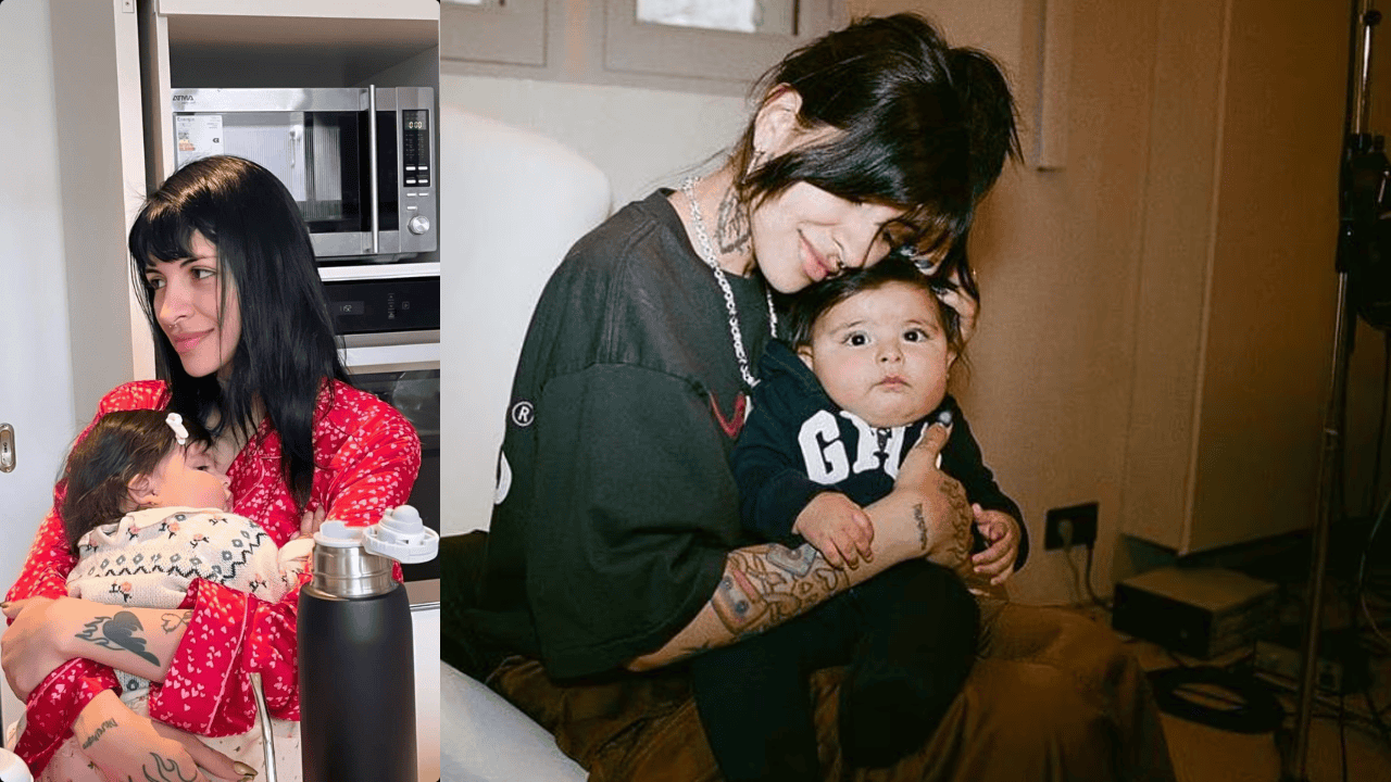 Cazzu publica foto con su hija Inti y enternece las redes