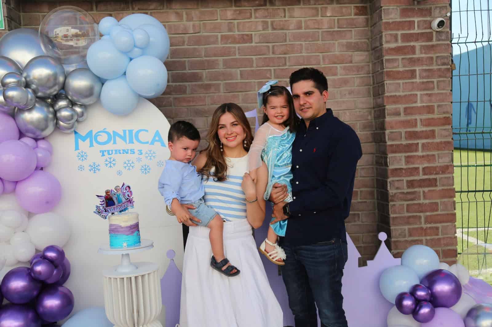 Mónica Cruz Figueroa cumplió 3 años