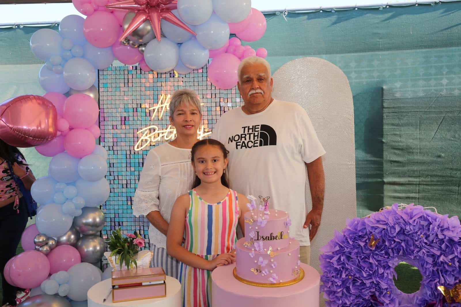 Isabella Alejandra Huez Jiménez festejó sus 3 años