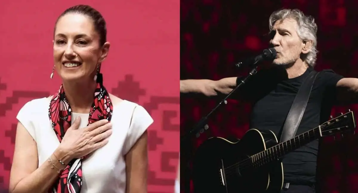 Roger Waters manda mensaje a Claudia Sheinbaum