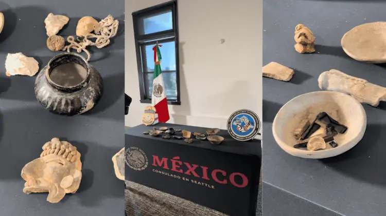 Las piezas fueron recuperadas durante una venta de bienes raíces. (Fotos: Cortesía)
