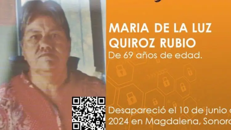 La Fiscalía de Sonora difundió la cédula del Protocolo Alba. (Foto: FGJE Sonora)
