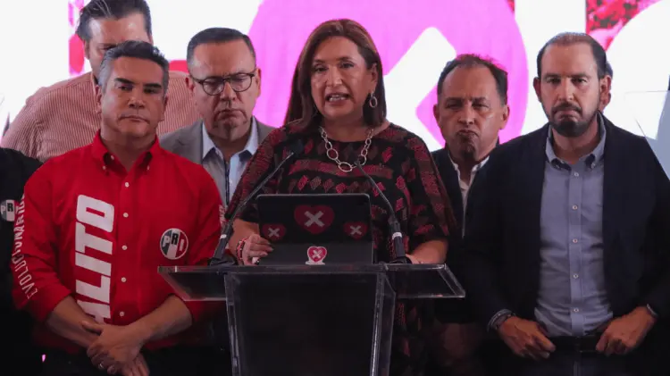 Xóchitl Gálvez cedió una larga conversación a Reforma tras las elecciones. (Foto: Agencia Reforma)