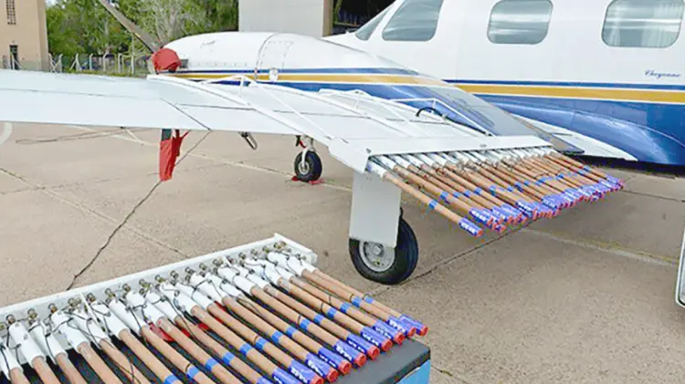 El 2 de julio será el primer vuelo para la inducción de lluvias. (Especial / EXPRESO)