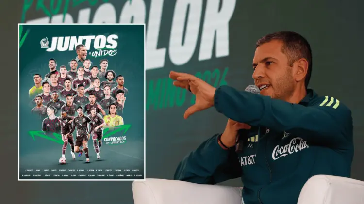 Comandados por Edson Álvarez, los 26 futbolistas de México han sido confirmados. (Foto: Reforma)