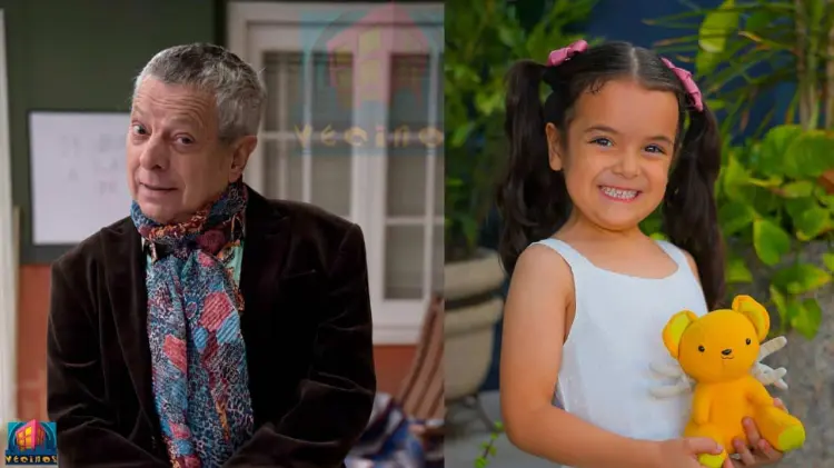 César Bono reconoció el talento de la pequeña Alana en Vecinos.